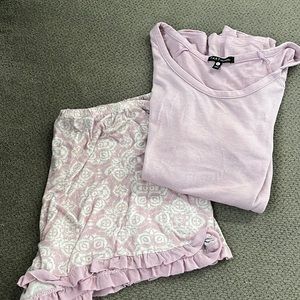 Light pink pajama set